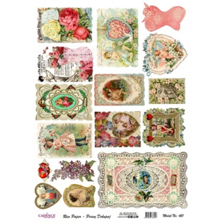 خرید کاغذ دکوپاژ ،خرید طرح دکوپاژ ،خرید دکوپاژ در هنری آنلاین ،هنر ،هنری