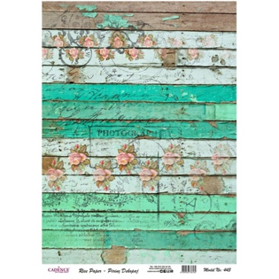 كاغذ دكوپاژ برنجي كادنس اين كاغذ از مواد ظريف ونازك ولي با استحكام بالا ساخته شده است. دكوپاژ برنجي كادنس از دستمال سفره ضخيم تر است اما به راحتي بر روي سطح كار مي خوابد و داراي طرح ها ورنگبندي هاي جذاب،جديدوبسيار شيكي نسبت به دستمال است.   قابل استفاده براي هر نوع تكنيكي (مدرن و كلاسيك)  تاكنون بيش از٦٠٠ طرح زيبا توليد شده است سايز اين محصول a3 ميباشد.