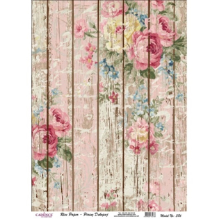 كاغذ دكوپاژ برنجي كادنس اين كاغذ از مواد ظريف ونازك ولي با استحكام بالا ساخته شده است. دكوپاژ برنجي كادنس از دستمال سفره ضخيم تر است اما به راحتي بر روي سطح كار مي خوابد و داراي طرح ها ورنگبندي هاي جذاب،جديدوبسيار شيكي نسبت به دستمال است.   قابل استفاده براي هر نوع تكنيكي (مدرن و كلاسيك)  تاكنون بيش از٦٠٠ طرح زيبا توليد شده است سايز اين محصول a3 ميباشد.