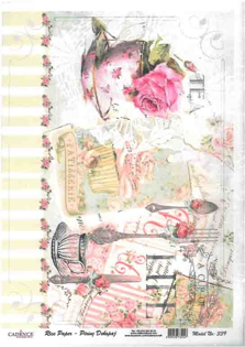 خرید کاغذ دکوپاژ ،خرید طرح دکوپاژ ،خرید دکوپاژ در هنری آنلاین ،هنر ،هنری