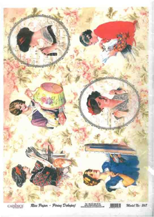 خرید کاغذ دکوپاژ ،خرید طرح دکوپاژ ،خرید دکوپاژ در هنری آنلاین ،هنر ،هنری