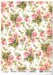 كاغذ دكوپاژ برنجي كادنس اين كاغذ از مواد ظريف ونازك ولي با استحكام بالا ساخته شده است. دكوپاژ برنجي كادنس از دستمال سفره ضخيم تر است اما به راحتي بر روي سطح كار مي خوابد و داراي طرح ها ورنگبندي هاي جذاب،جديدوبسيار شيكي نسبت به دستمال است.   قابل استفاده براي هر نوع تكنيكي (مدرن و كلاسيك)  تاكنون بيش از٦٠٠ طرح زيبا توليد شده است سايز اين محصول a3 ميباشد.