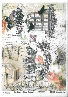 كاغذ دكوپاژ برنجي كادنس اين كاغذ از مواد ظريف ونازك ولي با استحكام بالا ساخته شده است. دكوپاژ برنجي كادنس از دستمال سفره ضخيم تر است اما به راحتي بر روي سطح كار مي خوابد و داراي طرح ها ورنگبندي هاي جذاب،جديدوبسيار شيكي نسبت به دستمال است.   قابل استفاده براي هر نوع تكنيكي (مدرن و كلاسيك)  تاكنون بيش از٦٠٠ طرح زيبا توليد شده است سايز اين محصول a3 ميباشد.