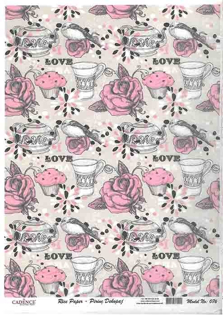 خرید کاغذ دکوپاژ ،خرید طرح دکوپاژ ،خرید دکوپاژ در هنری آنلاین ،هنر ،هنری