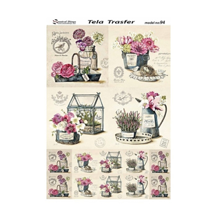 خرید کاغذ دکوپاژ ،خرید دکوپاژ مخملی ، خرید دکوپاژ چسبی ،خرید تلاترانسفر در هنری آنلاین ،هنر ،هنری