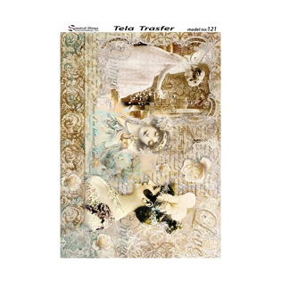 خرید کاغذ دکوپاژ ،خرید دکوپاژ مخملی ، خرید دکوپاژ چسبی ،خرید تلاترانسفر در هنری آنلاین ،هنر ،هنری