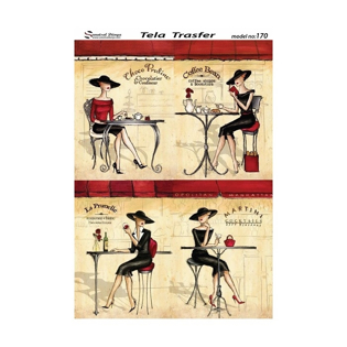 خرید کاغذ دکوپاژ ،خرید دکوپاژ مخملی ، خرید دکوپاژ چسبی ،خرید تلاترانسفر در هنری آنلاین ،هنر ،هنری