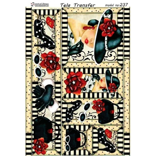 خرید کاغذ دکوپاژ ،خرید دکوپاژ مخملی ، خرید دکوپاژ چسبی ،خرید تلاترانسفر در هنری آنلاین ،هنر ،هنری