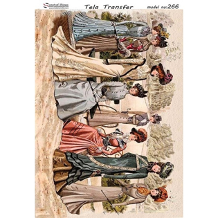 خرید دکوپاژ مخملی یا تلاترانسفر کادنس در هنری آنلاین