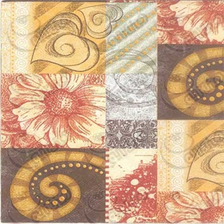 خرید دستمال طرح دار آلمانی مناسب برای دکوپاژ _ هنری آنلاین _ دیجی کالا