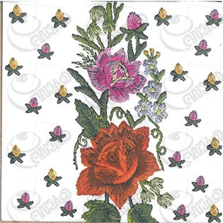 خرید دستمال طرح دار آلمانی مناسب برای دکوپاژ _ هنری آنلاین _ دیجی کالا