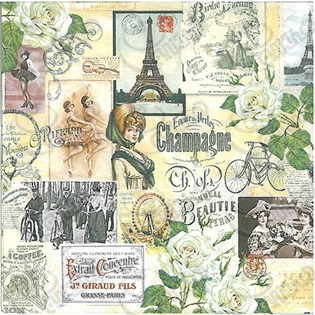 خرید دستمال طرح دار آلمانی مناسب برای دکوپاژ _ هنری آنلاین _ دیجی کالا