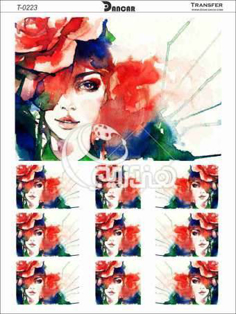 خرید کاغذ ترانسفر - خرید ترانسفر - خرید دکوپاژ - هنری آنلاین - هنری - هنر