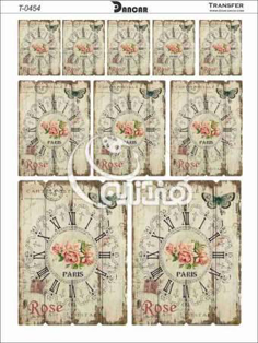 خرید کاغذ ترانسفر - خرید ترانسفر - خرید دکوپاژ - هنری آنلاین - هنری - هنر