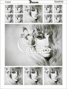 خرید کاغذ ترانسفر - خرید ترانسفر - خرید دکوپاژ - هنری آنلاین - هنری - هنر