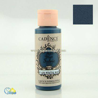 خرید رنگ پارچه، رنگ استایل مات پارچه، رنگ پارچه آبی نفتی، هنری آنلاین