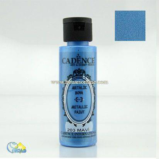 خرید رنگ اکریلیک کادنس، خرید رنگ اکریلیک، رنگ اکریلیک آبی، هنری آنلاین