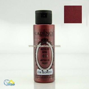 خرید رنگ اکریلیک کادنس، خرید رنگ اکریلیک، رنگ اکریلیک زرشکی، هنری آنلاین