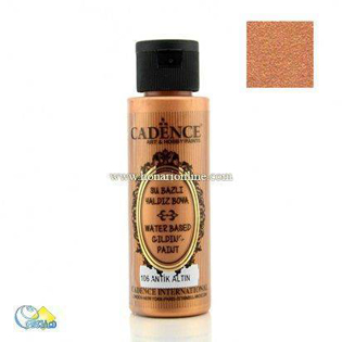 خرید رنگ اکریلیک کادنس، خرید رنگ اکریلیک، رنگ اکریلیک طلایی، هنری آنلاین