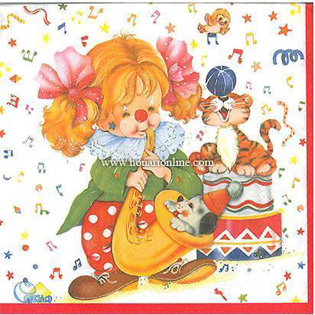 خرید دستمال طرح دار آلمانی مناسب برای دکوپاژ _ هنری آنلاین _ دیجی کالا