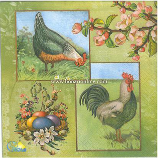 خرید دستمال طرح دار آلمانی مناسب برای دکوپاژ _ هنری آنلاین _ دیجی کالا