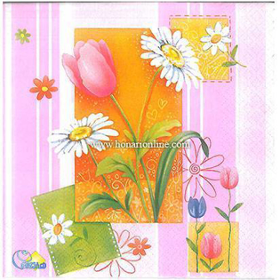 خرید دستمال طرح دار آلمانی مناسب برای دکوپاژ _ هنری آنلاین _ دیجی کالا