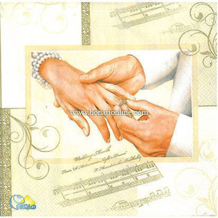 خرید دستمال طرح دار آلمانی مناسب برای دکوپاژ _ هنری آنلاین _ دیجی کالا