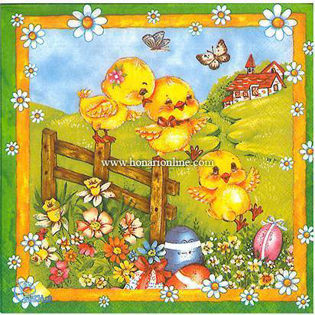 خرید دستمال طرح دار آلمانی مناسب برای دکوپاژ _ هنری آنلاین _ دیجی کالا