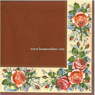 خرید دستمال طرح دار آلمانی مناسب برای دکوپاژ _ هنری آنلاین _ دیجی کالا