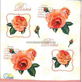 خرید دستمال طرح دار آلمانی مناسب برای دکوپاژ _ هنری آنلاین _ دیجی کالا