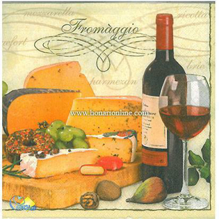 خرید دستمال طرح دار آلمانی مناسب برای دکوپاژ _ هنری آنلاین _ دیجی کالا