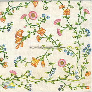 خرید دستمال طرح دار آلمانی مناسب برای دکوپاژ _ هنری آنلاین _ دیجی کالا