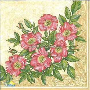 خرید دستمال طرح دار آلمانی مناسب برای دکوپاژ _ هنری آنلاین _ دیجی کالا