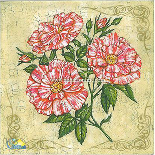 خرید دستمال طرح دار آلمانی مناسب برای دکوپاژ _ هنری آنلاین _ دیجی کالا