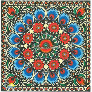 خرید دستمال طرح دار آلمانی مناسب برای دکوپاژ _ هنری آنلاین _ دیجی کالا