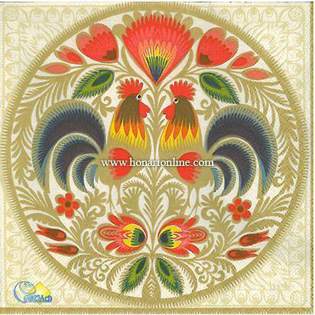 خرید دستمال طرح دار آلمانی مناسب برای دکوپاژ _ هنری آنلاین _ دیجی کالا