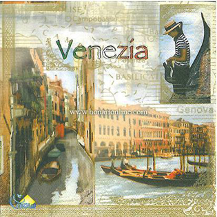 خرید دستمال طرح دار آلمانی مناسب برای دکوپاژ _ هنری آنلاین _ دیجی کالا