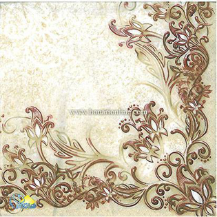 خرید دستمال طرح دار آلمانی مناسب برای دکوپاژ _ هنری آنلاین _ دیجی کالا