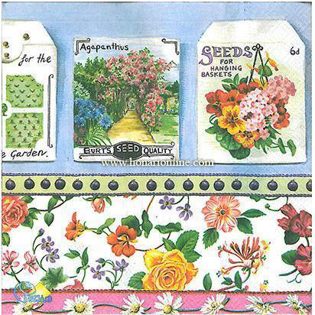 خرید دستمال طرح دار آلمانی مناسب برای دکوپاژ _ هنری آنلاین _ دیجی کالا