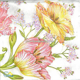 خرید دستمال طرح دار آلمانی مناسب برای دکوپاژ _ هنری آنلاین _ دیجی کالا