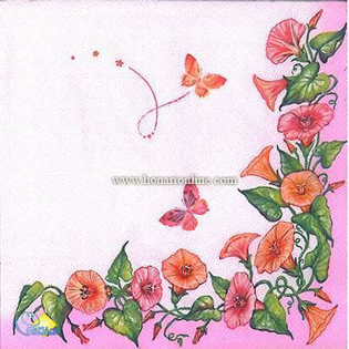 خرید دستمال طرح دار آلمانی مناسب برای دکوپاژ _ هنری آنلاین _ دیجی کالا