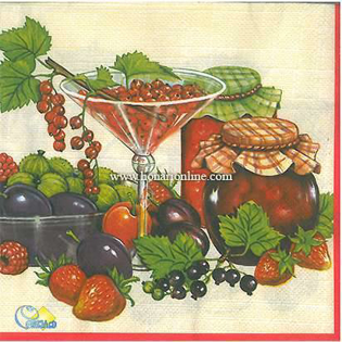 خرید دستمال طرح دار آلمانی مناسب برای دکوپاژ _ هنری آنلاین _ دیجی کالا