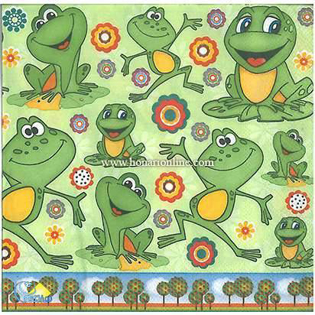 خرید دستمال طرح دار آلمانی مناسب برای دکوپاژ _ هنری آنلاین _ دیجی کالا