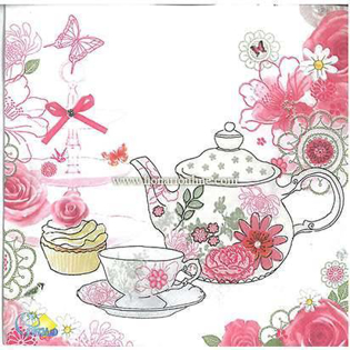 خرید دستمال طرح دار آلمانی مناسب برای دکوپاژ _ هنری آنلاین _ دیجی کالا