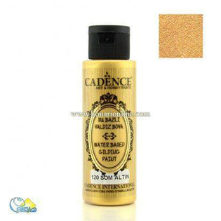 خرید رنگ اکریلیک کادنس، خرید رنگ اکریلیک، رنگ اکریلیک طلایی، هنری آنلاین