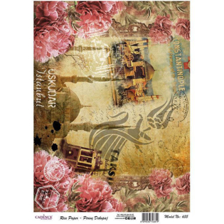 خرید کاغذ دکوپاژ ،خرید طرح دکوپاژ ،خرید دکوپاژ در هنری آنلاین ،هنر ،هنری