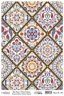 كاغذ دكوپاژ برنجي كادنس اين كاغذ از مواد ظريف ونازك ولي با استحكام بالا ساخته شده است. دكوپاژ برنجي كادنس از دستمال سفره ضخيم تر است اما به راحتي بر روي سطح كار مي خوابد و داراي طرح ها ورنگبندي هاي جذاب،جديدوبسيار شيكي نسبت به دستمال است. قابل استفاده براي هر نوع تكنيكي (مدرن و كلاسيك) تاكنون بيش از٦٠٠ طرح زيبا توليد شده است سايز اين محصول a3 ميباشد.	دکوپاژچیست،هرانچه که درباره دکوپاژباید بدانید،خرید دکوپاژ،دکوپاژبرنجی چیست،فروش دکوپاژ،دکوپاژ روی چوب،خرید اینترنتی دکوپاژ،دکوپاژ روی چوب،وسایل دکوپاژ،دکوپاژ روی شیشه،وسایل مورد نیازبرای دکوپاژ،اموزش دکوپاژ باتصویر،دکوپاژ روی سفال،دکوپاژ روی فلز،فروش لوازم هنری،هنری الاین بزرگترین فروشگاه لوازم هنری،قیمت دکوپاژ،قیمت لوازم هنری،قیمت لوازم پتینه،دکوپاژ برنجی،چسب دکوپاژ چیست،طرح های دکوپاژ،طرح های دکوپاژ با کیفیت بالا،طرح های زیبای دکوپاژ،ایده برای دکوپاژ،ویدئو اموزش دکوپاژ