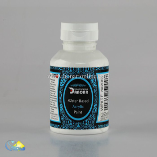 خرید رنگ اکریلیک، رنگ اکریلیک دانکار، رنگ اکریلیک سفید، هنری آنلاین