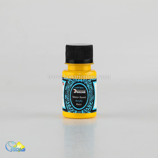 خرید رنگ اکریلیک، رنگ اکریلیک دانکار، رنگ اکریلیک زرد، هنری آنلاین