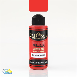 خرید رنگ اکریلیک کادنس، خرید رنگ اکریلیک، رنگ اکریلیک قرمز، هنری آنلاین